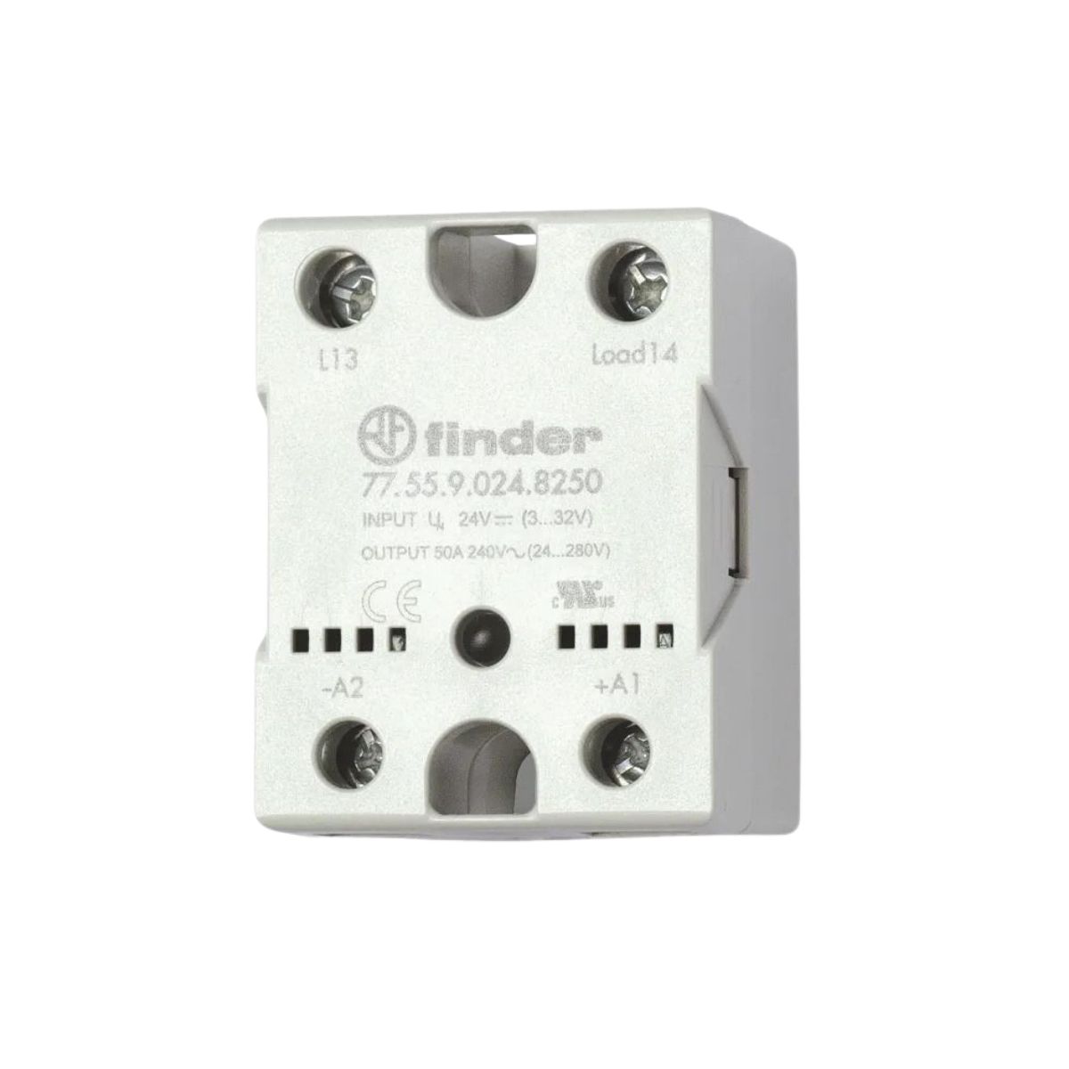 Relé Estado Sólido Monofásico Entr 3-32Vcc Saída 24-240V 50A - Finder