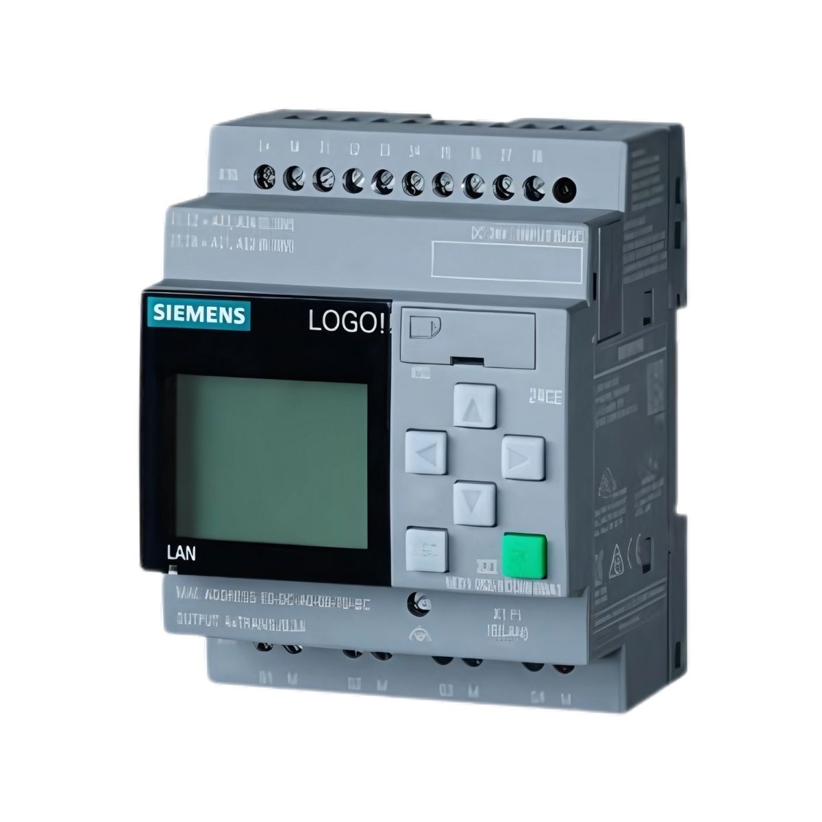 Controlador Clp Entrada/Saída Analógica/Digital Ethernet Logo Com Display 6ED10521CC080BA2 - Siemens