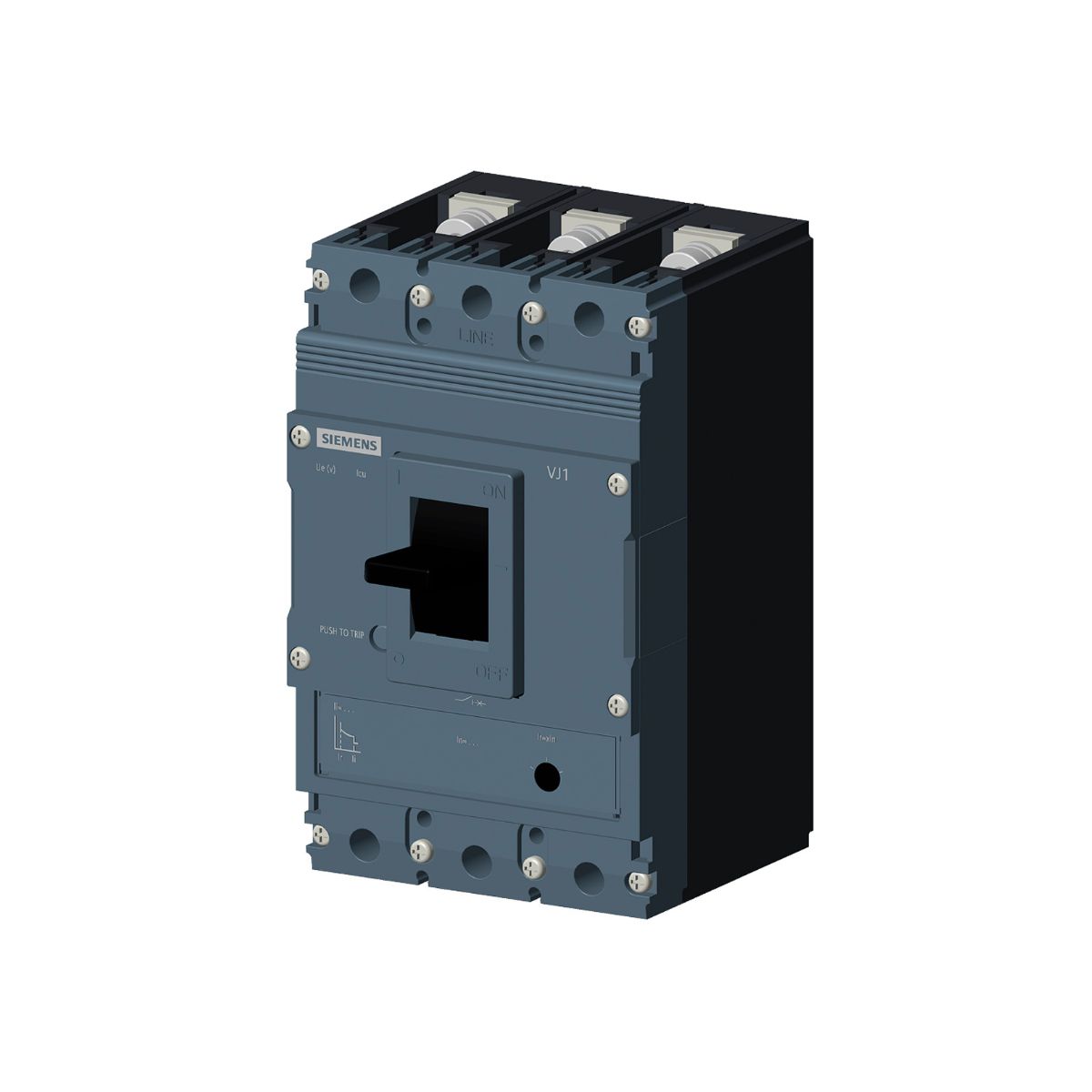 Disjuntor Caixa Moldada Tripolar 80-100A 25Ka 380/415V 50Hz - Siemens