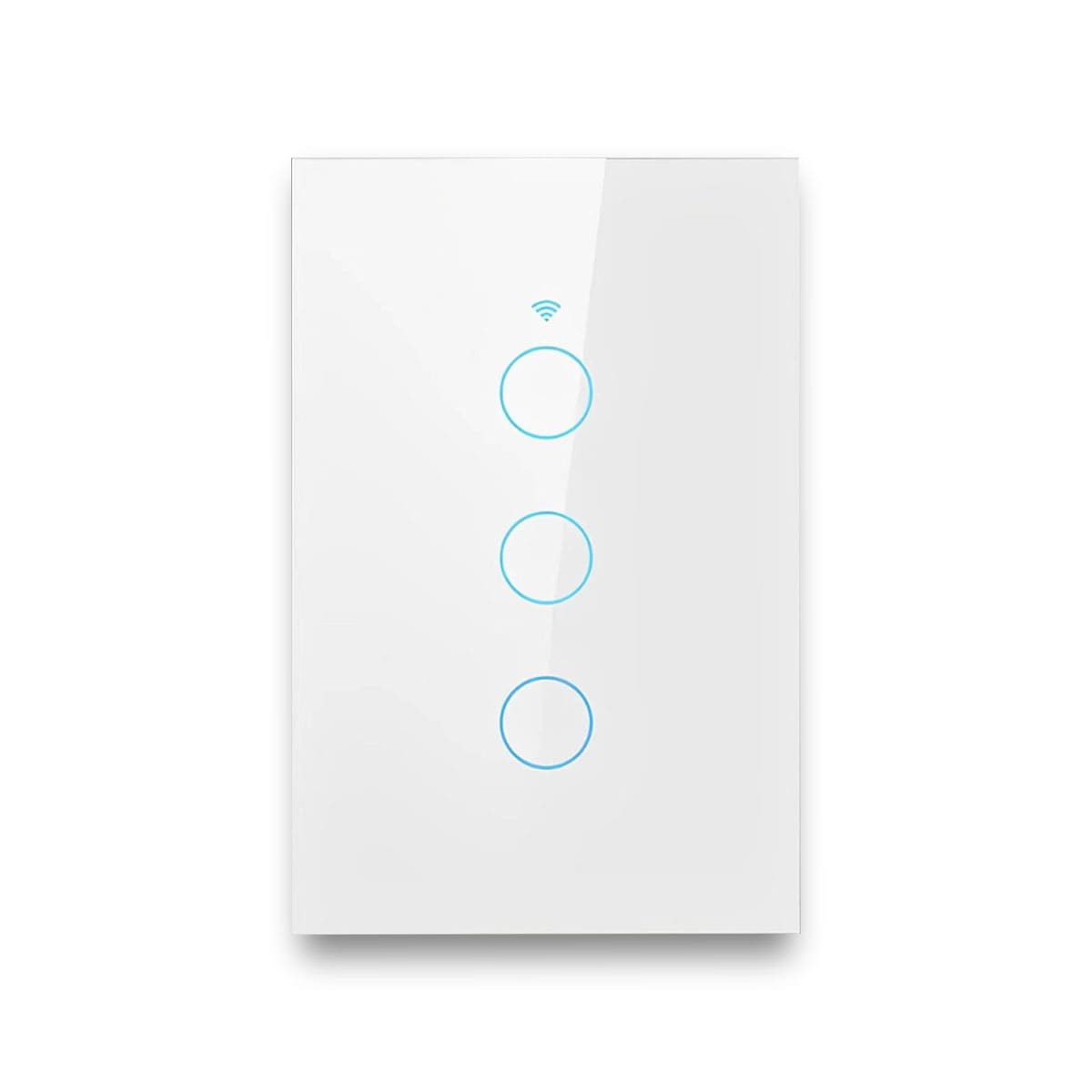 Interruptor Inteligente Smart Wifi Touch 3 Botões 10A Bivolt 4x2 Branco Neo Com Comando Voz Alexa/Google Avant