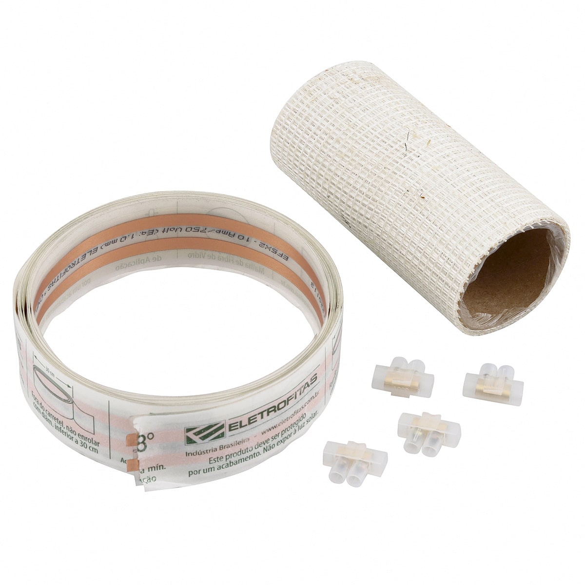 Kit Eletrofita Duas Pistas 10A 750V 5 Metros - Eletrofitas