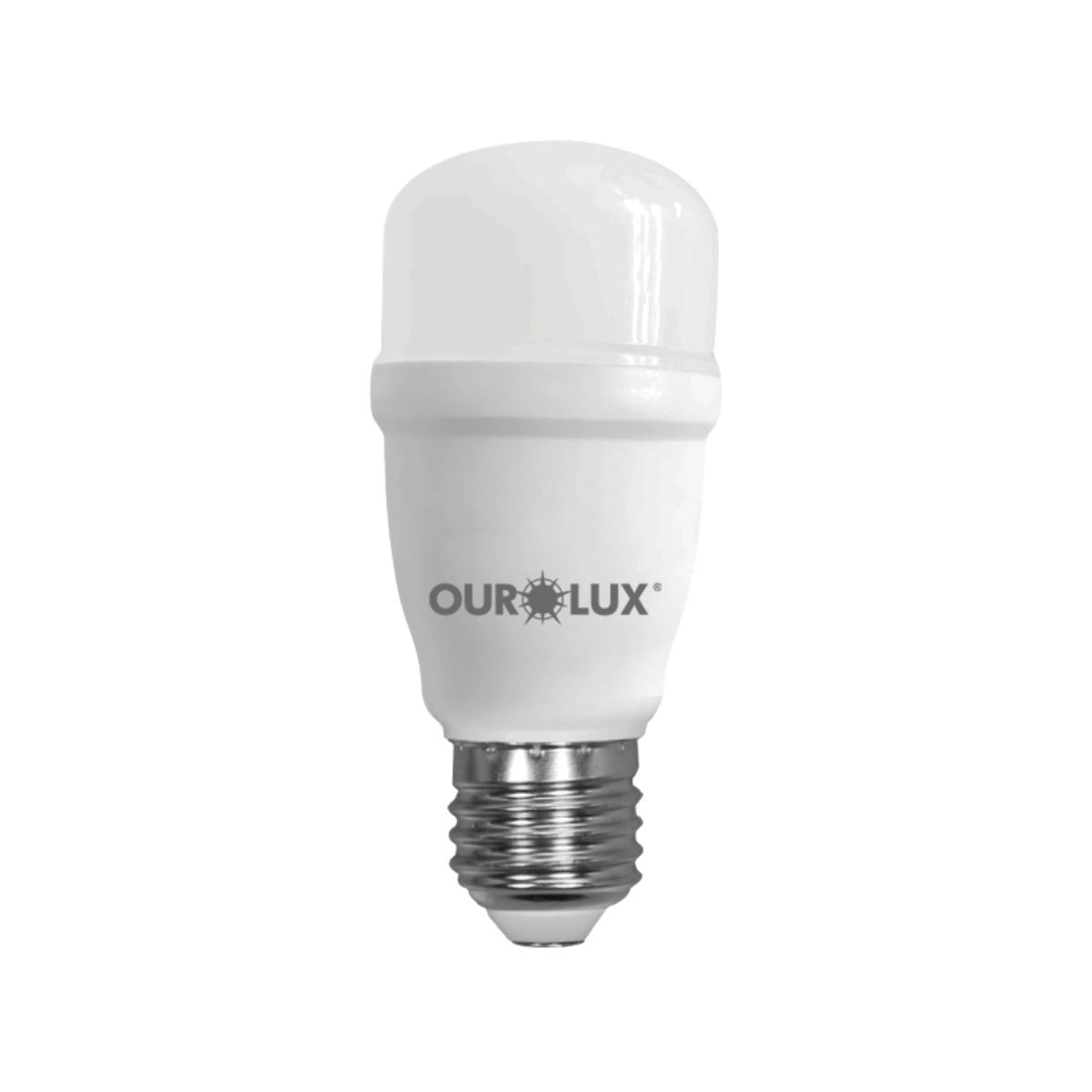 Lâmpada Led Bulbo T45 12W Bivolt E27 3000K Branco Quente Luz Amarela 1600Lm - Ourolux
