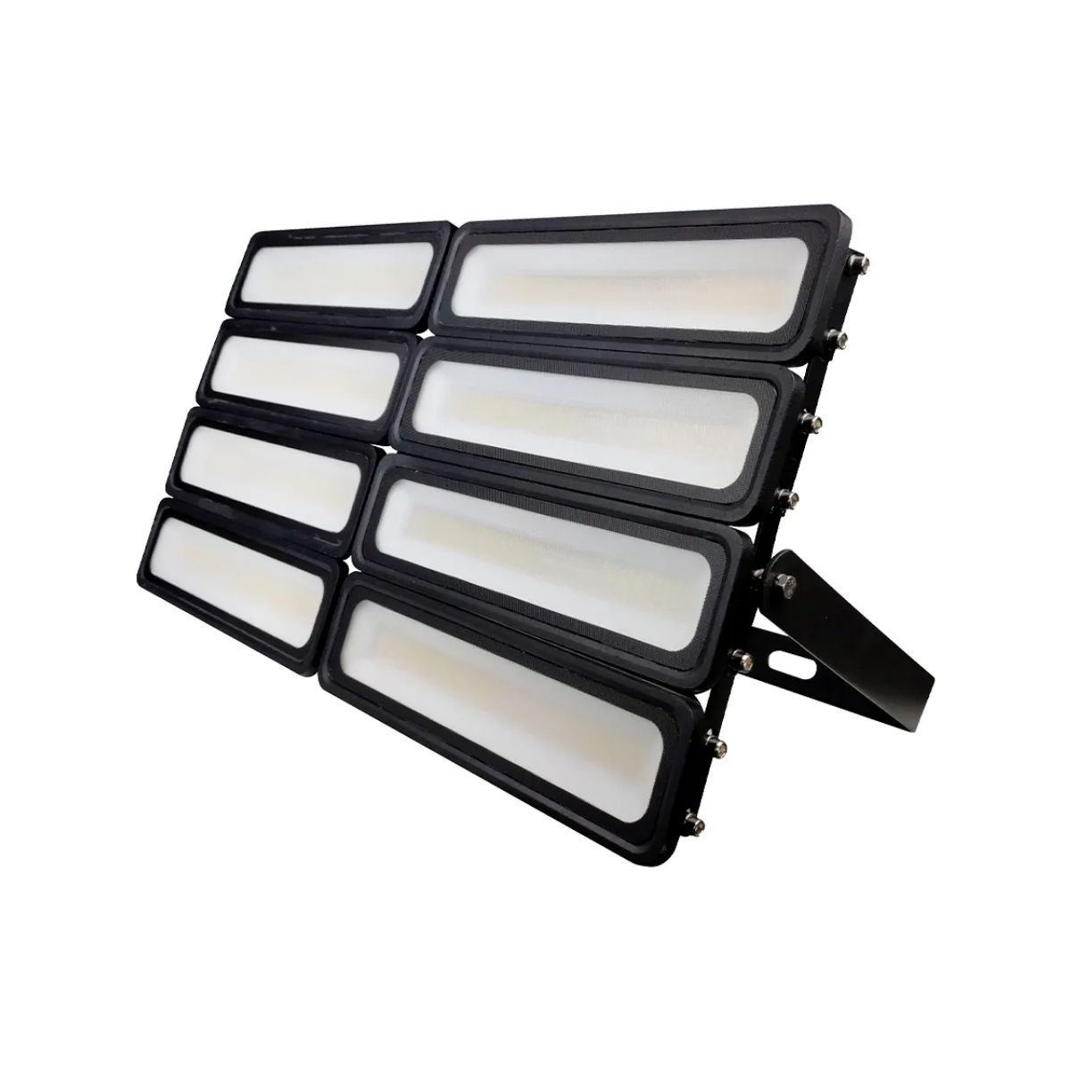 Luminária Refletor Led Facciata Sobrepor Pt 400W Bivolt 6500K Branco Frio 40000Lm Dif Vidro Temp 120G Ip66 - Avant