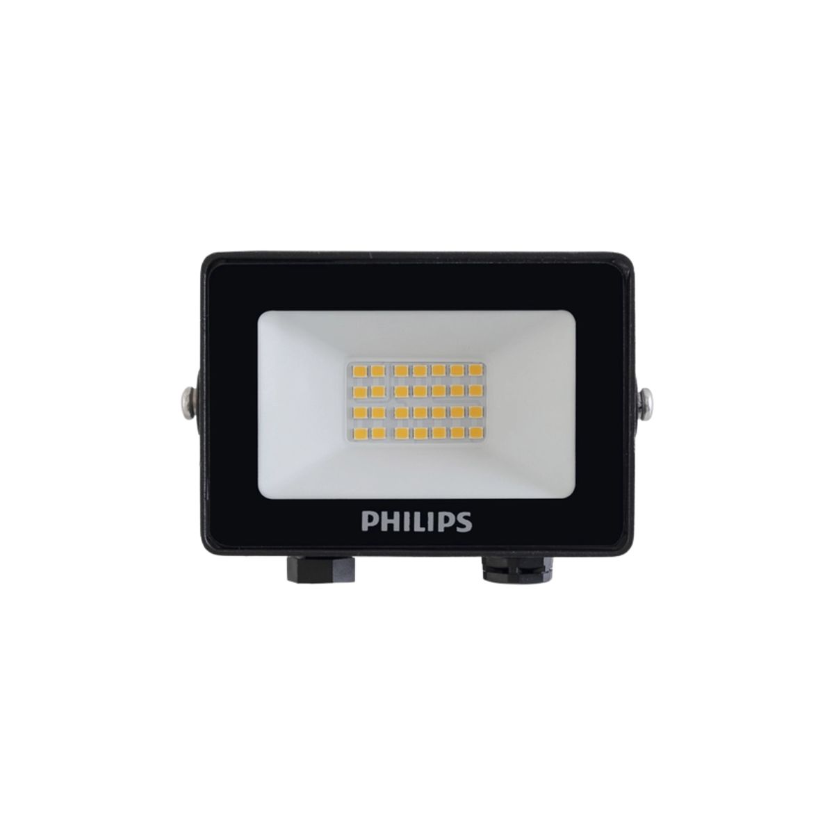 Luminária Refletor Led Retangular Sobrepor Preto 10W Bivolt 6500K Branco Frio 1050Lm 120G Ip65 - Philips
