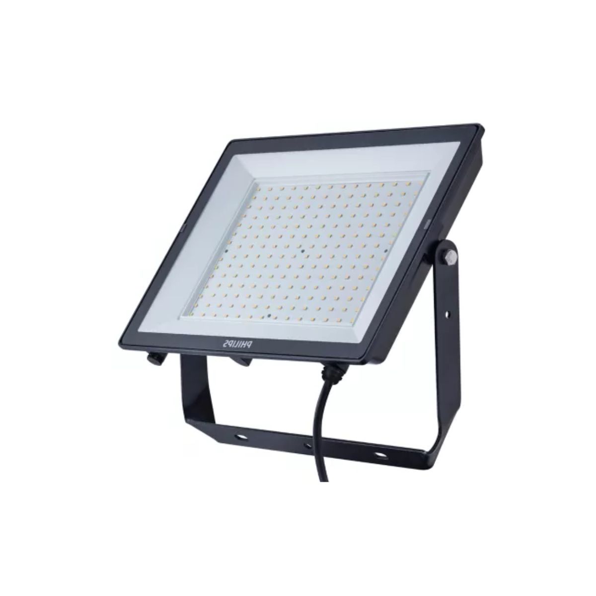 Luminária Refletor Led Retangular Sobrepor Preto 150W Bivolt 6500K Branco Frio 15000Lm 120G Ip65 - Philips