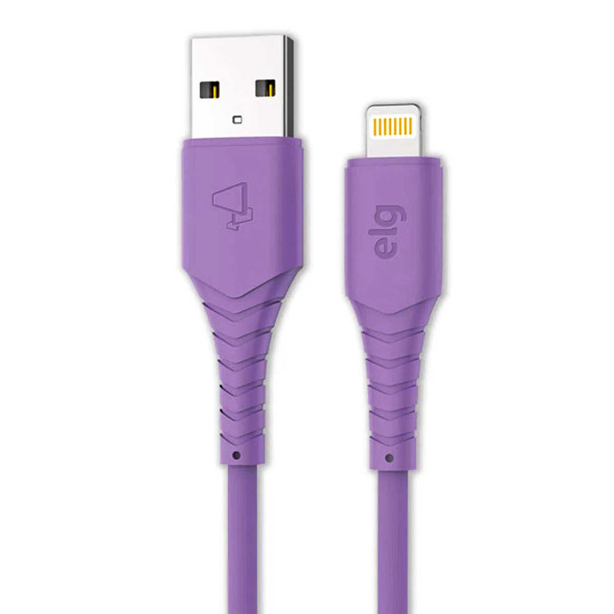 Cabo Usb Apple/Lightning Carregador Roxo 1,2 Metros Emborrachado Colors L812X - Elg