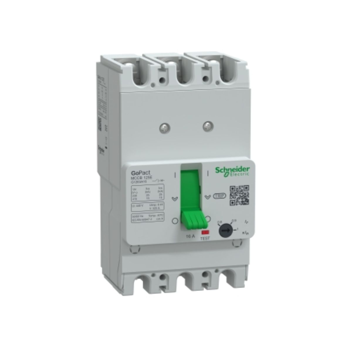 Disjuntor Caixa Moldada Tripolar 12,8-16A 15Ka 380/415V 50/60Hz - Schneider