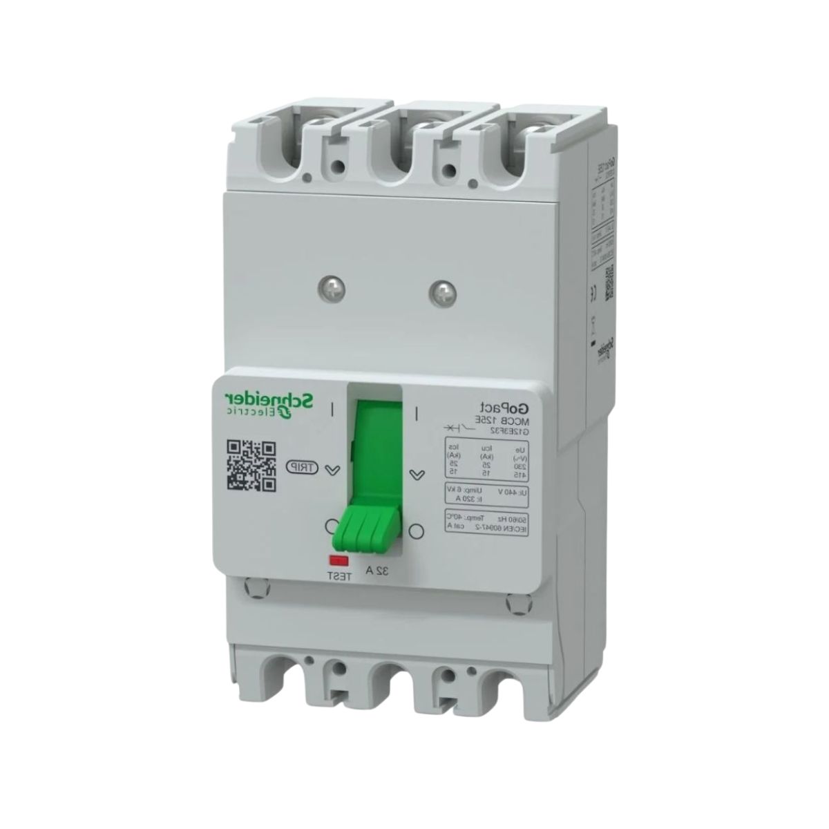 Disjuntor Caixa Moldada Tripolar 32A 15Ka 380/415V 50/60Hz - Schneider