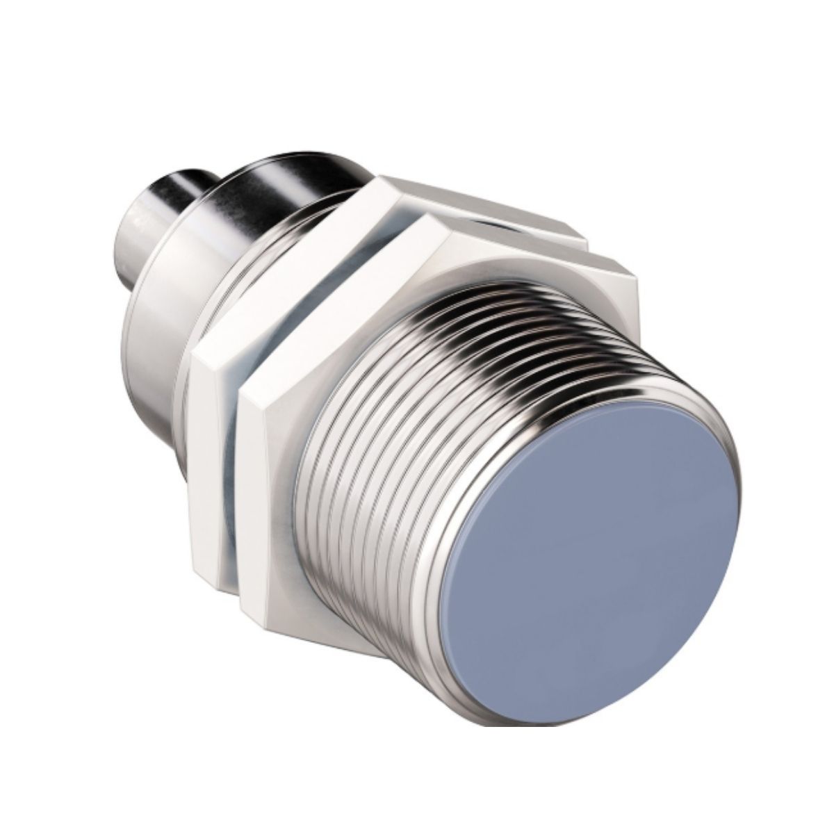 Sensor Indutivo Cilíndrico Roscado Sn=15Mm M30X1,50Mm Latao Niquelado 4 Fios 10-30Vcc Conector M12 4 Pinos Npn 1Na+1Nf 1 Led - Weg