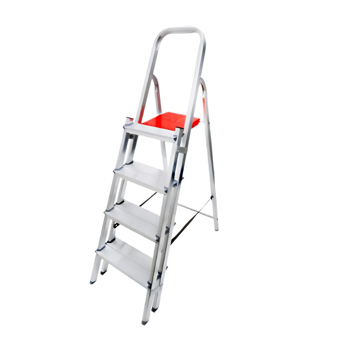 Escada de Alumínio Dupla 4 Degraus - Reisam