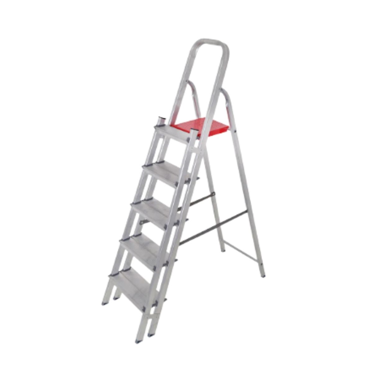 Escada de Alumínio Dupla 5 Degraus - Reisam