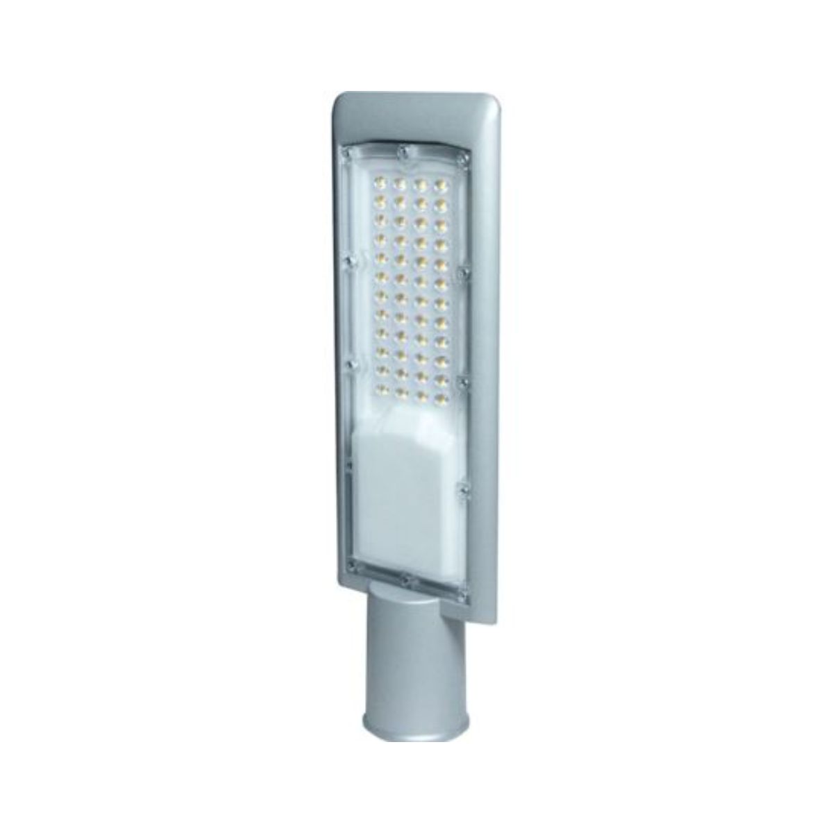 Luminária Publica Led Cinza 50W Bivolt 6500K Branco Frio 5500Lm - Bellalux