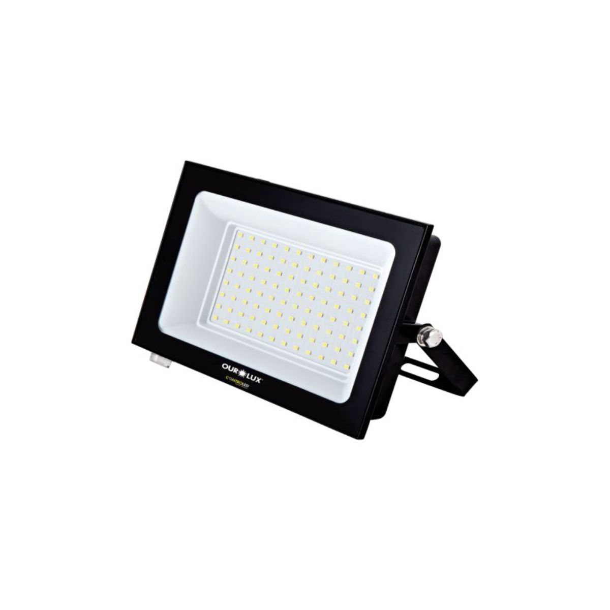 Luminária Refletor Led Sobrepor 10W Bivolt 6500K Branco Frio 675Lm C/Sensor Luminosidade Ourolux