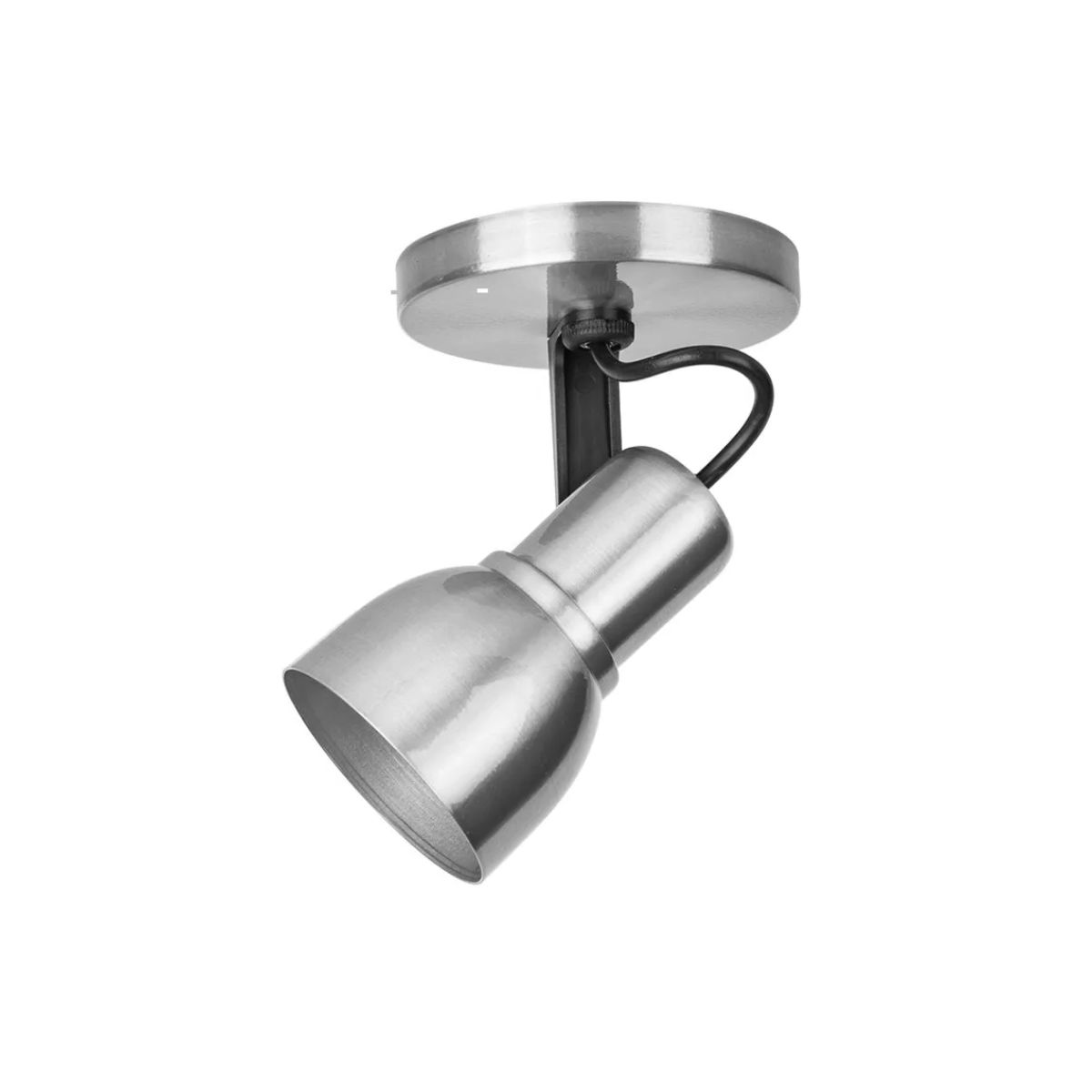 Luminária Spot Sobrepor Spot Light Lixado E27 Bivolt Foco Direcionável - Kin Light