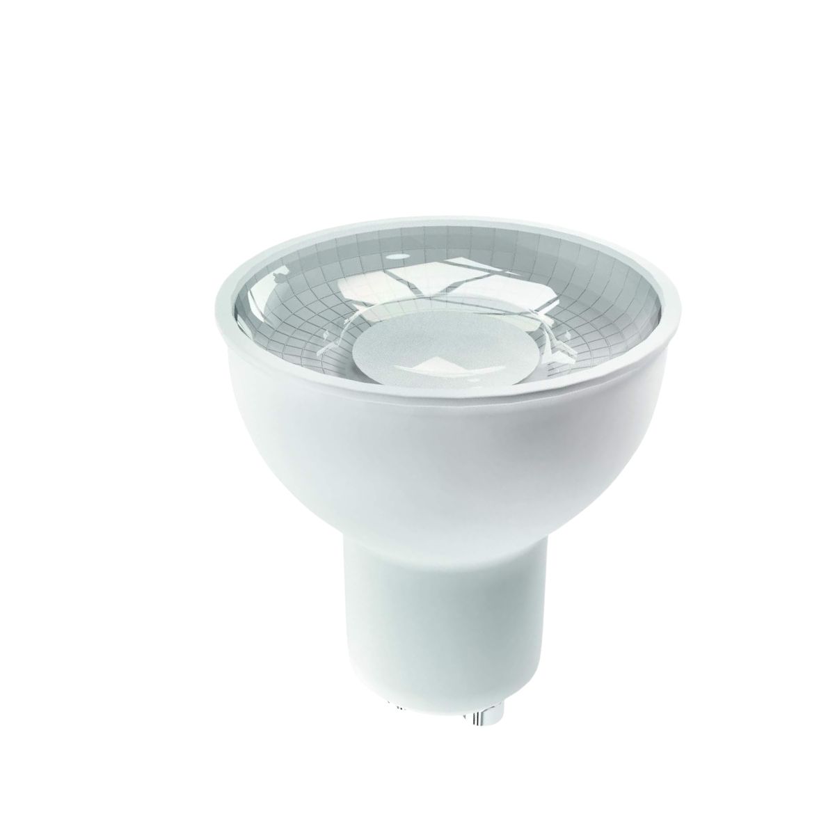 Lâmpada Led Dicroica 8W 220V Gu10 2700K Branco Neutro Luz Amarela 525Lm 38G Dimerizavel - Luminatti