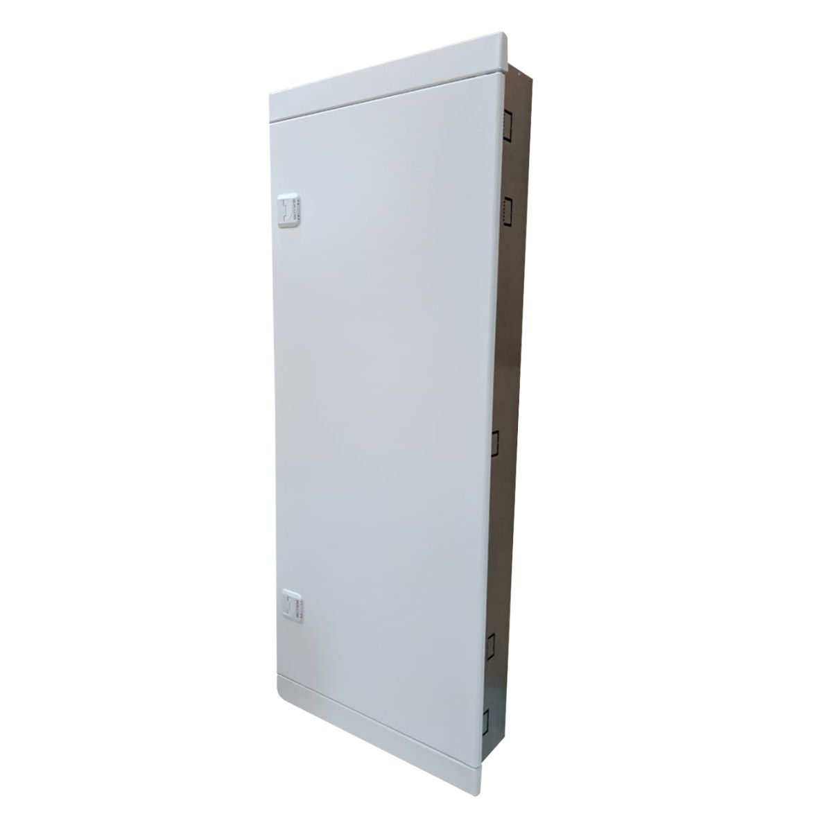 Quadro Distribuição Embutir Q25-72E 72 Disjuntores 150/250A Branco Vertical Brum