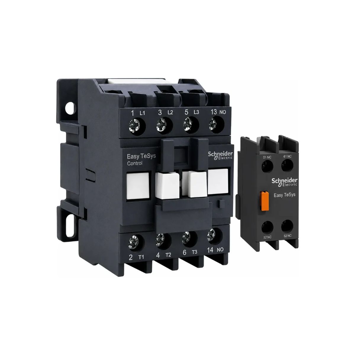 Contator Potência Tripolar 25A 24Vcc 1Na+2Nf 50/60Hz - Schneider