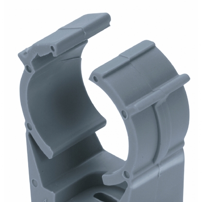Abraçadeira Para Eletroduto Aparente Cinza Pvc 1/2 Polegadas - Wetzel