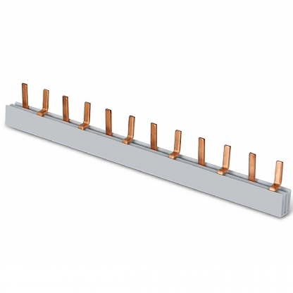 Barramento Bifásico Para 12 Disjuntor Din 80A S2F210B - Steck