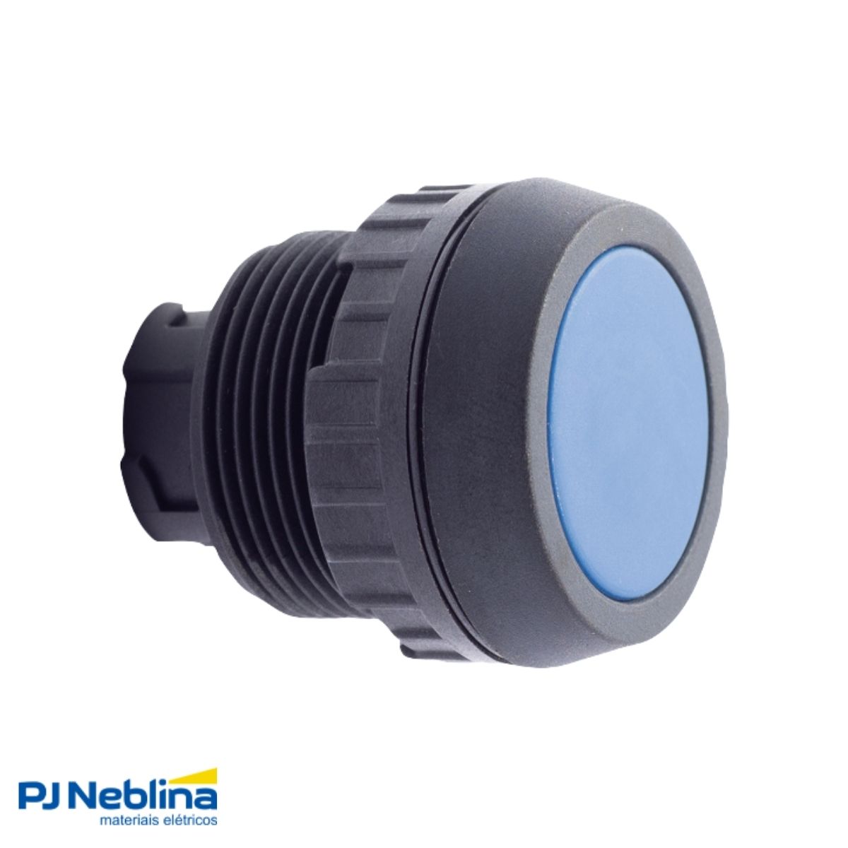 Botão Comando Pulsador Faceado Redondo 30 mm Plástico Azul - Ace Schmersal