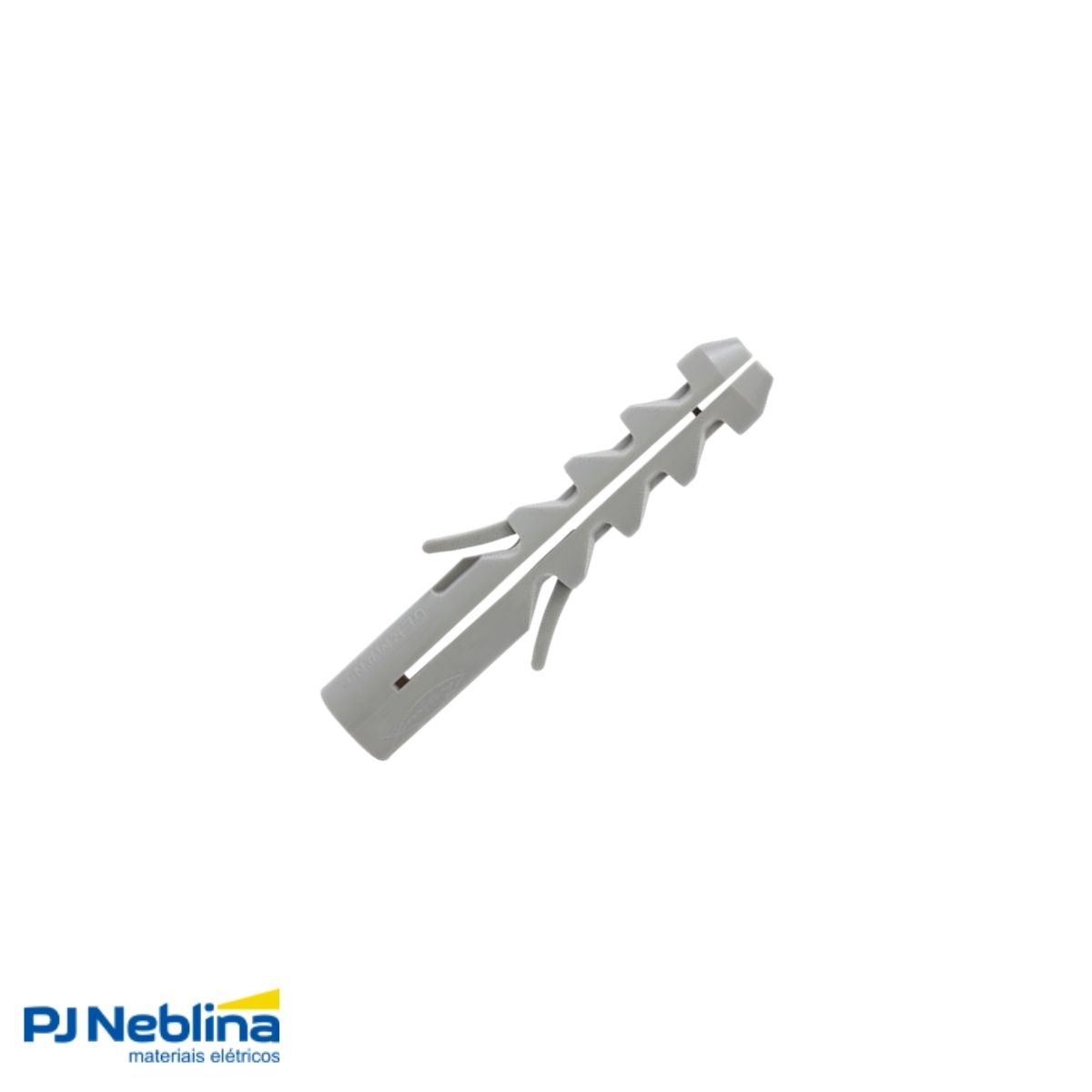 Bucha Fixação Universal S8 8Mm Nylon Cinza - Fischer