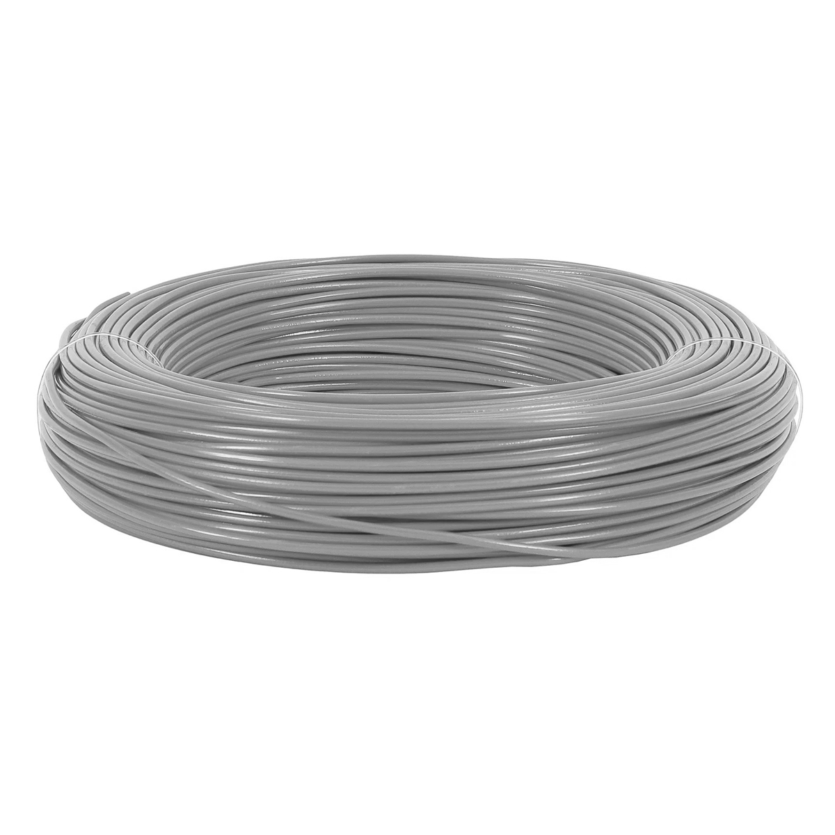 Cabo Flexível 750V Pvc 0,50Mm Cinza 70G 100 Metros - Cabonax