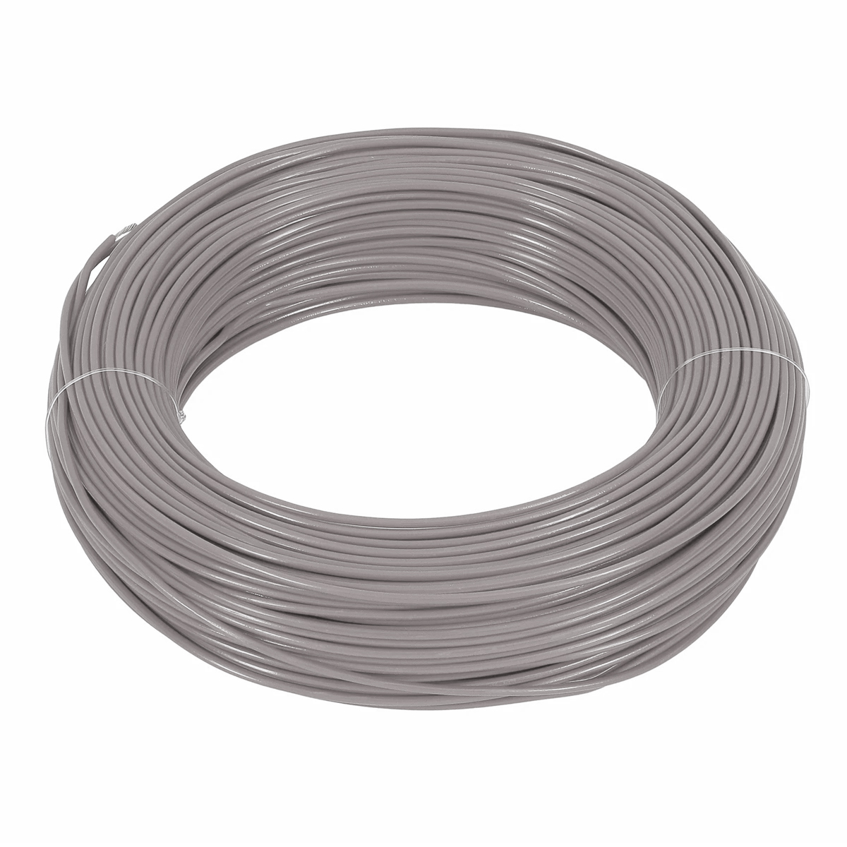 Cabo Flexível Duflex 750V Pvc 1,50Mm Cinza 70G 100 Metros - Induscabos