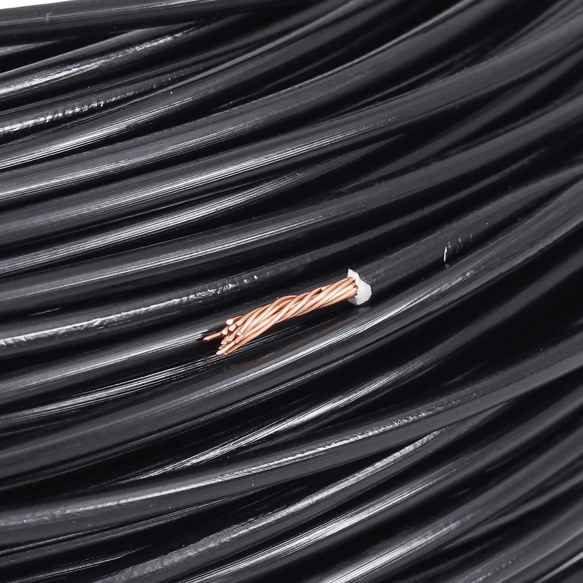 Cabo Flexível Duflex 750V Pvc 2,50Mm Preto 70G 100 Metros - Induscabos