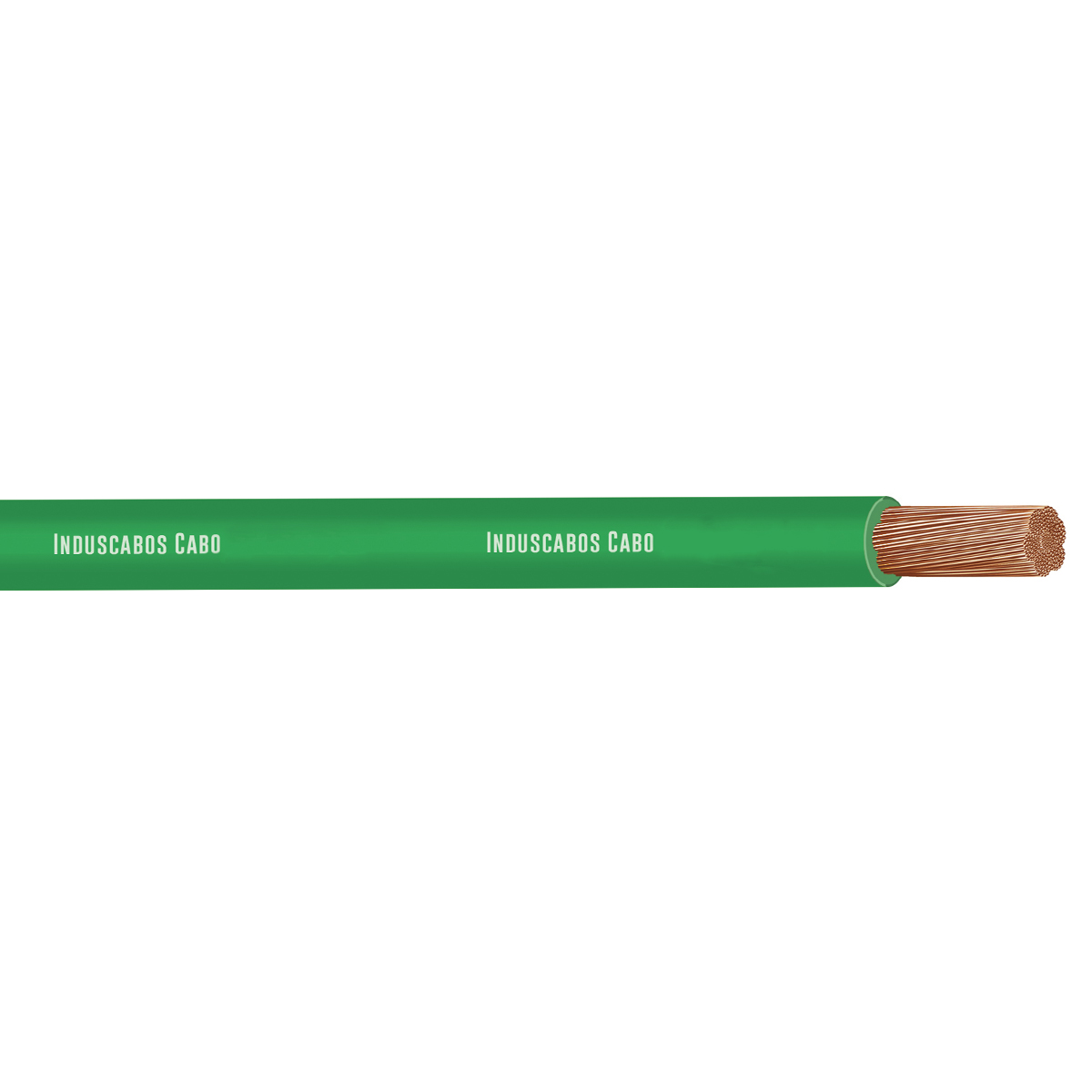 Cabo Flexível Duflex 750V Pvc 6,00Mm Verde 70G 100 Metros - Induscabos