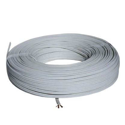 Cabo Paralelo 300V PVC 2x1,50mm Branco 100 Metros - Sil