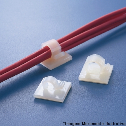 Clip Auto Adesivo Ra Natural 6,0X9,0mm 1000 Unidades - Hellermann