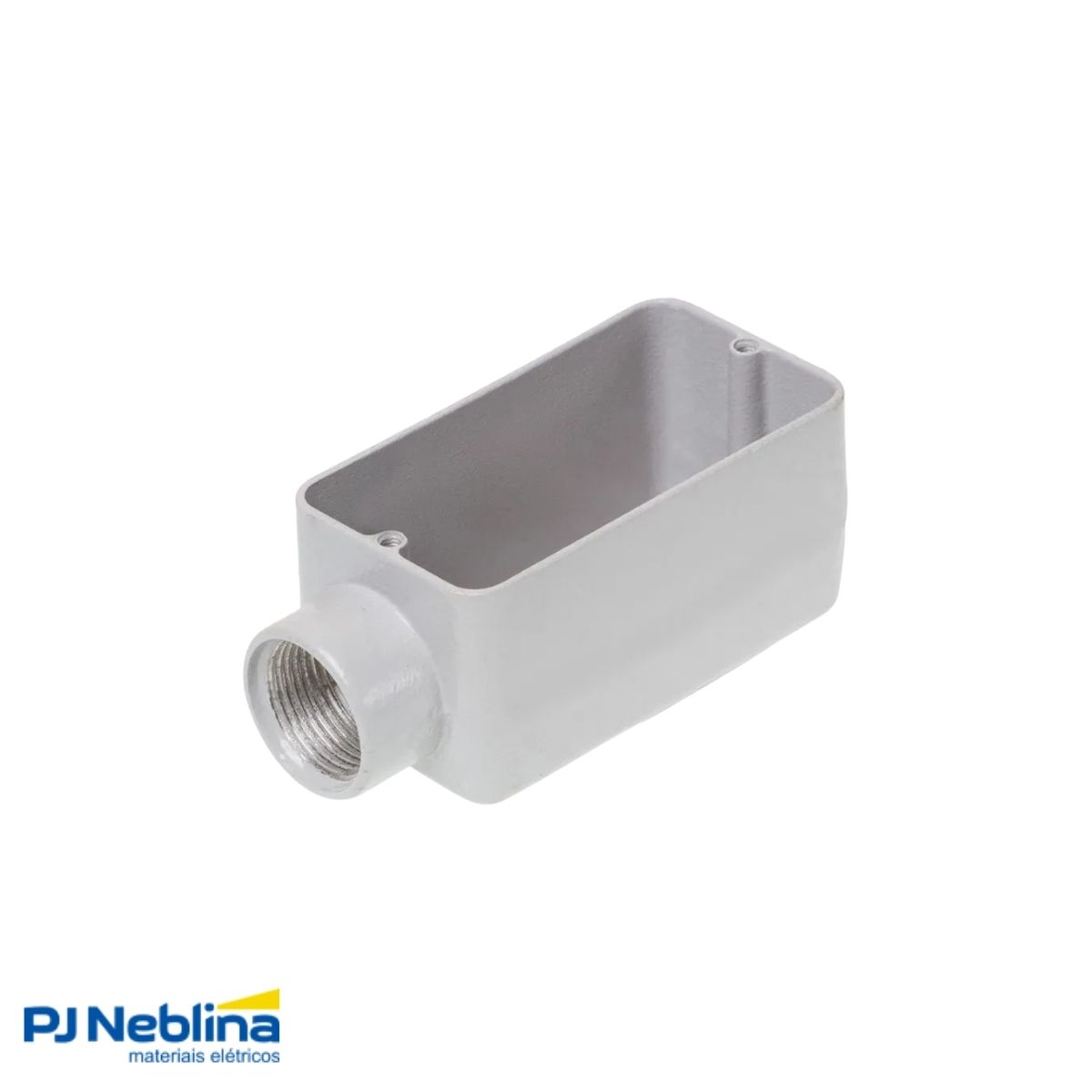 Condulete Alumínio Fixo Tipo Lb 1/2 C/Rosca Bsp C/Pintura Cz S/Tampa S/Vedação - Wetzel