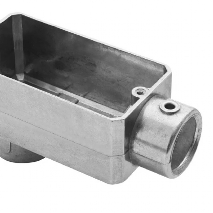 Condulete Alumínio Fixo Tipo Lb 1 Polegada Sem Rosca Sem Tampa Sem Vedação - Wetzel