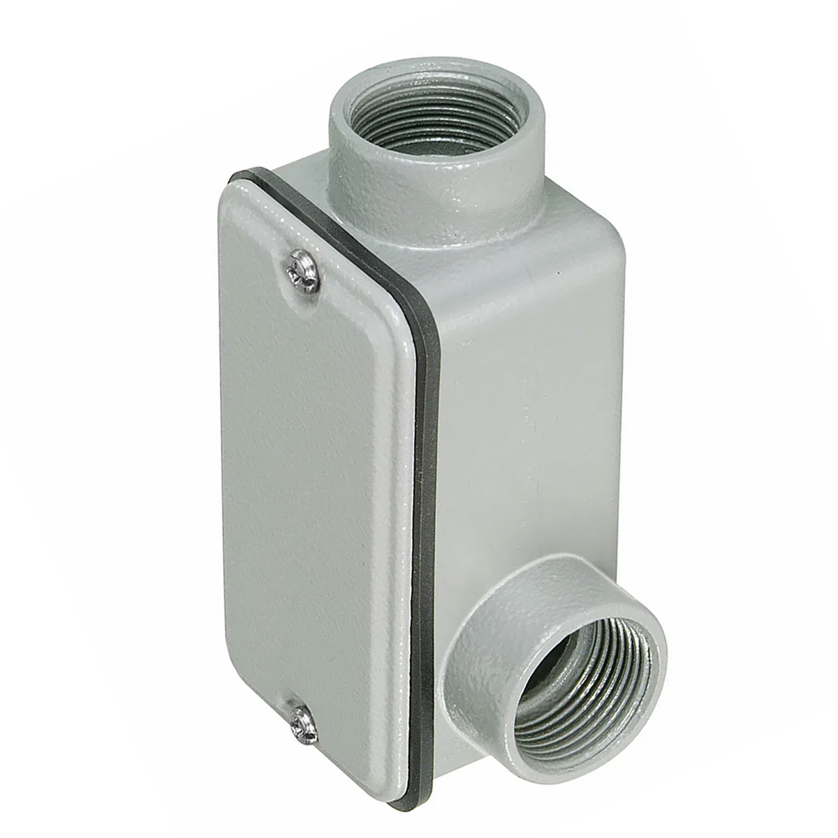 Condulete Alumínio Fixo Tipo Lr 1.1/4 Com Rosca Bsp Com Tampa Com Vedação Ip54 - Wetzel