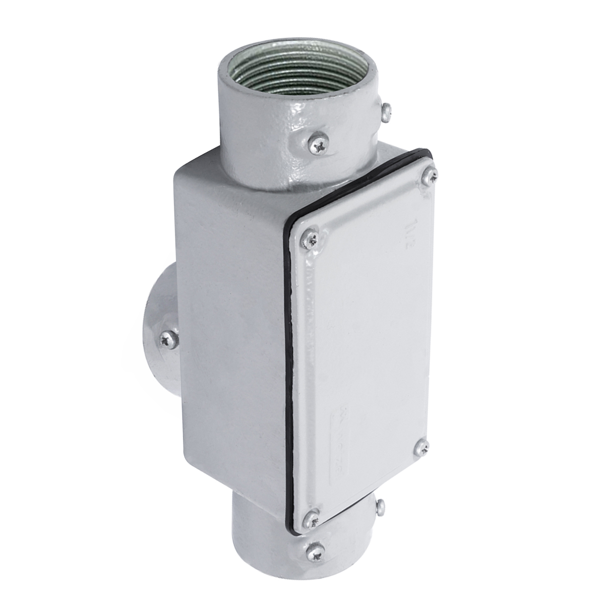 Condulete Alumínio Fixo Tipo Tb 1.1/4 Com Rosca Bsp Com Tampa Com Vedação Ip54 - Wetzel