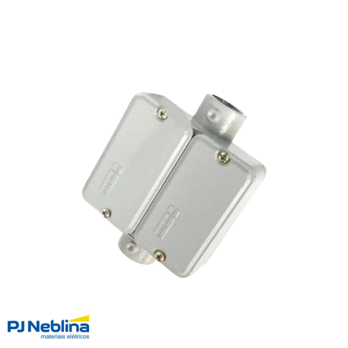 Condulete Aluminio Duplo Tipo C 3/4 C/rosca Bsp C/pintura Cz