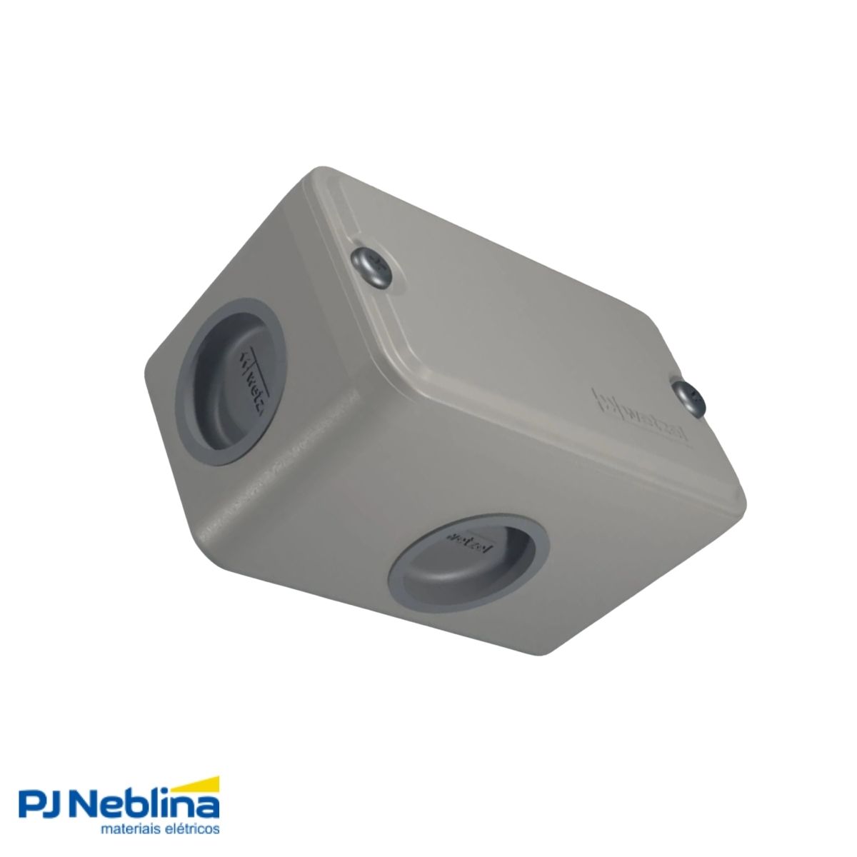 Condulete Alumínio Múltiplo Tipo X 3/4 C/Pintura Cz C/Tampa C/2 Tampões S/Vedação - Wetzel