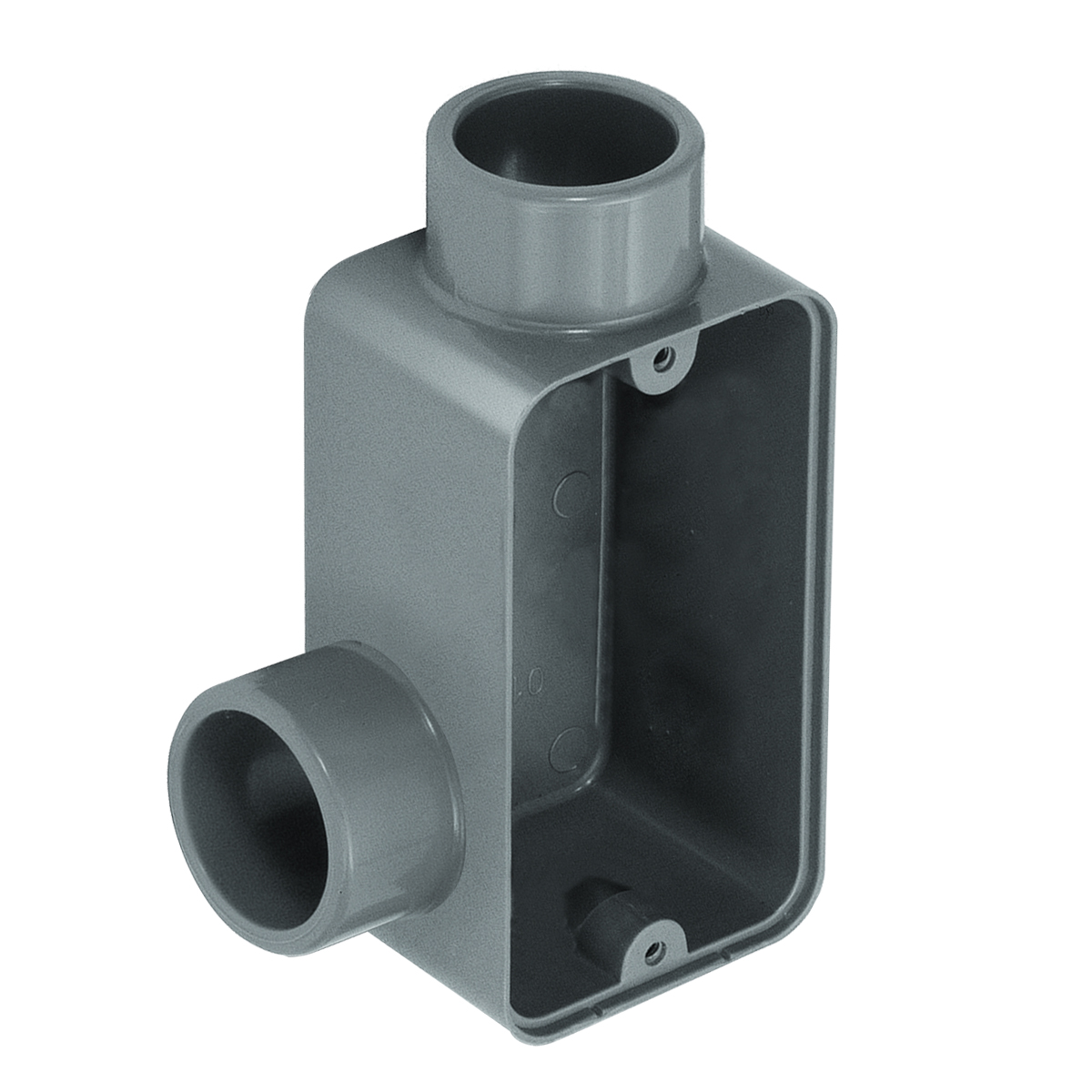 Condulete Pvc Fixo Tipo Ll 1 Polegada Sem Rosca Cinza Sem Tampa Sem Vedação - Wetzel