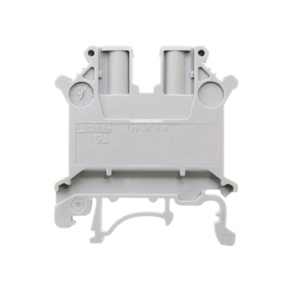 Conector Borne Passagem 2 Conexões 6,00mm 800V Cinza UK 5 N - Phoenix