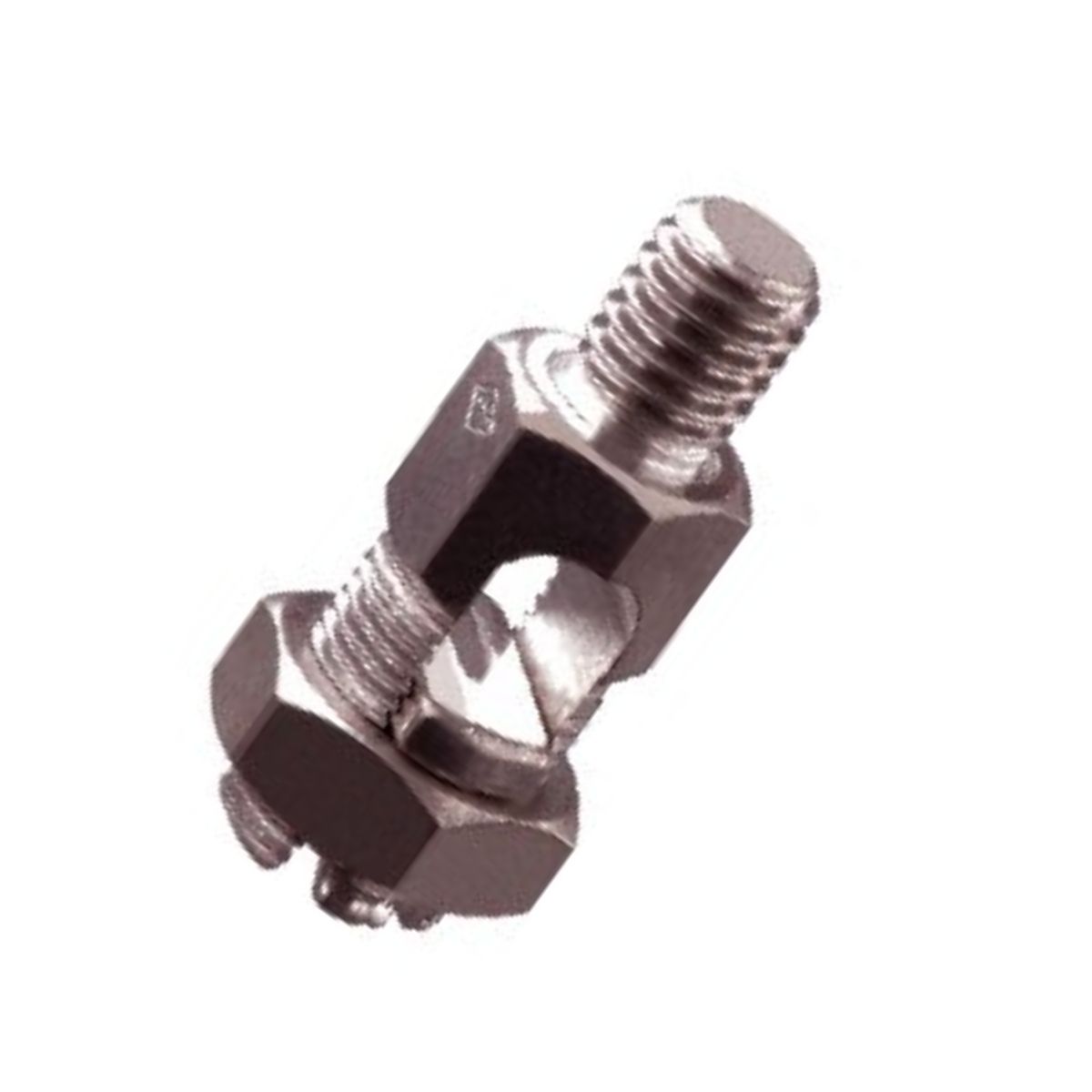 Conector Parafuso Fendido Split-Bolt Rabicho 50Mm Latão Estanhado Rosca 3/8 602600 Magnet