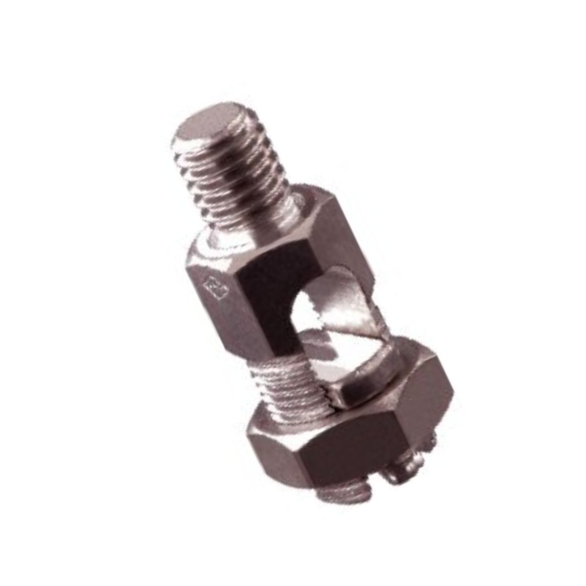 Conector Parafuso Fendido Split-Bolt Rabicho 50Mm Latão Estanhado Rosca 3/8 602600 Magnet