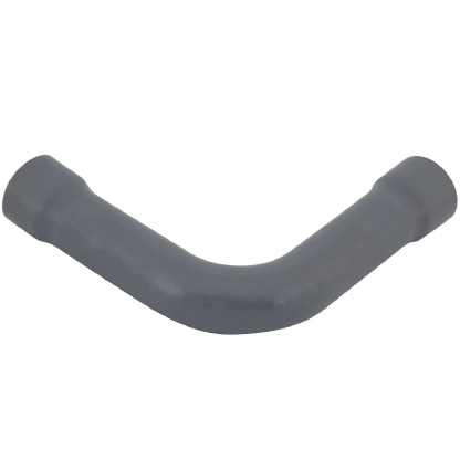 Curva Pvc Para Eletroduto Aparente 90G 3/4 Com Bolsa Cinza Sem Rosca - Wetzel