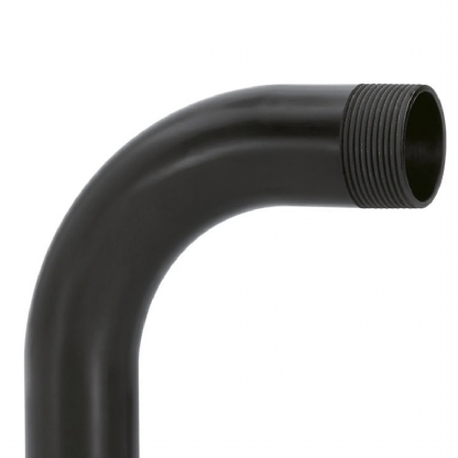 Curva Roscável 90G 1/2 Pvc Preto Para Eletroduto