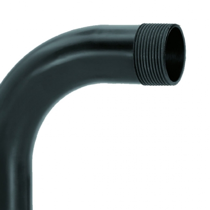 Curva Eletroduto Roscavel 90G Pvc 3/4 Preto