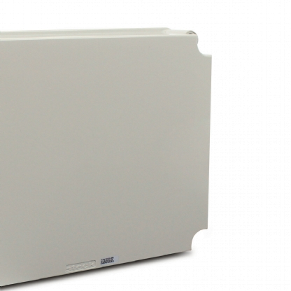 Caixa Distribuição Sobrepor Pvc 300X220X148mm Sem Embutes Ip55 Tampa Opaca - Steck