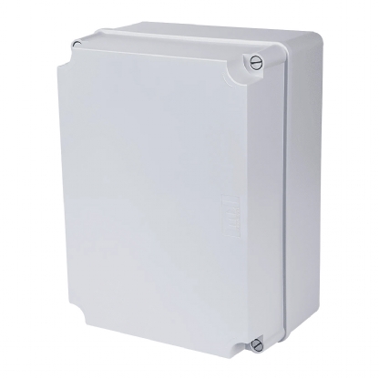 Caixa Distribuição Sobrepor Pvc 300X220X148mm Sem Embutes Ip55 Tampa Opaca - Kraus Muller