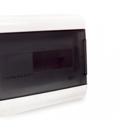 Centrinho Distribuição Embutir Para 12 Disjuntor Din 275X205X70mm Transparente S/Barramento - Steck