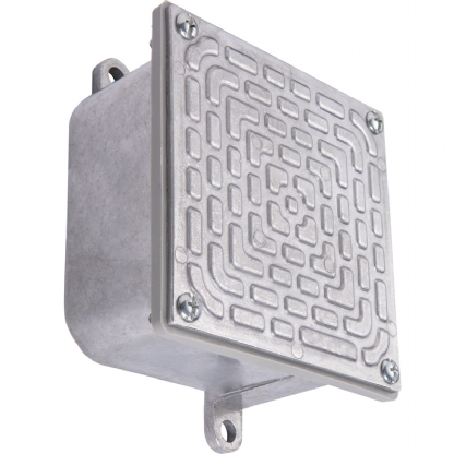 Caixa Passagem Alumínio Fundido Sobrepor 150X150X100mmTampa Reversível - Wetzel