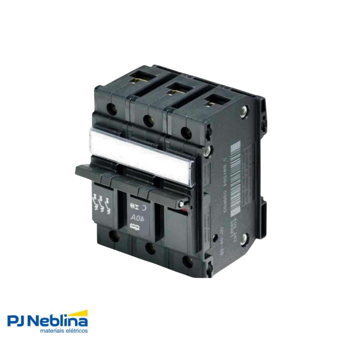 Disjuntor Mini Unic Tripolar 40A Curva C 5Ka 220V - Pial