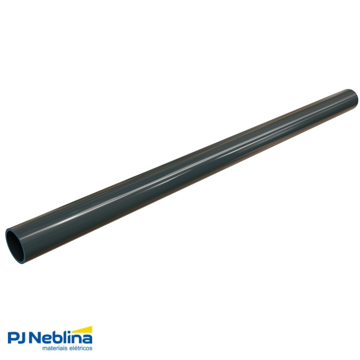 Eletroduto Pvc Aparente Leve 3/4 Cinza S/Rosca (Br C/3M) - Wetzel